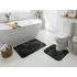 Set 2 covorase baie model frunze, Davo Pro, verde/ negru, poliamida, 50x80 cm + 50x50 cm   69,97 lei 