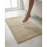 Covoras baie, tip prosop, 50x80cm, bej, bumbac, Lodge