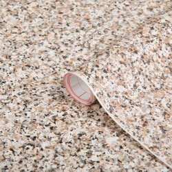 Autocolant d-c-fix imitatie granit, multicolor, nuante de maro,  67.5cmx15m