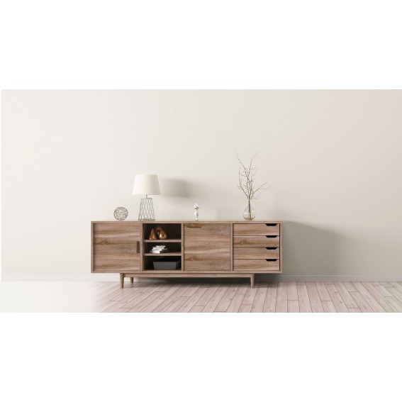 Autocolant mobila, imitatie lemn stejar Sonoma, bej, 67.5cmx15m, d-c-fix