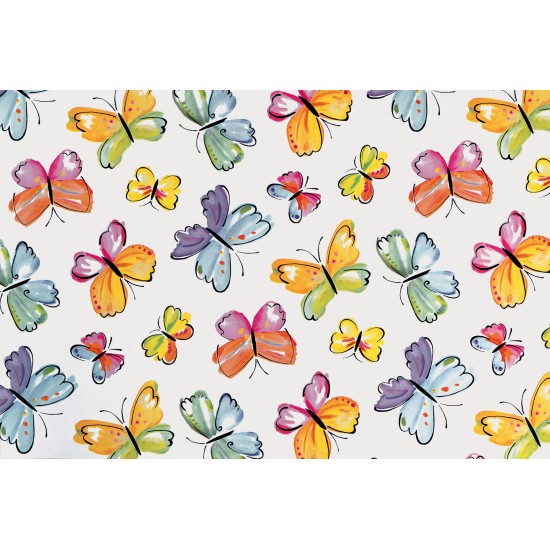 Autocolant camera copii d-c-fix Papillon, model fluturi, multicolor, 45cmx2m