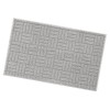 Covoras universal, 50x80cm, model forme geometrice, gri deschis, Narciso