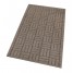 Covoras universal antiderapant Narciso, model forme geometrice, bej, 57x145 cm