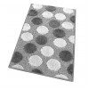 Covoras baie, 40x65cm, antiderapant, model buline, gri, Bagno Ios
