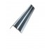 Profile aluminiu tip coltar treapta Ersin 2150, argintii, antiderapante cu banda dubla de cauciuc, 30x38.5mmx300cm, set 5 buc, cod 42122