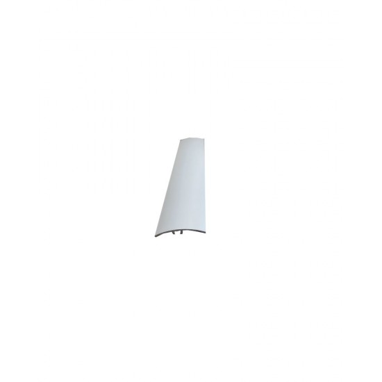 Profile de trecere cu diferenta de nivel aluminiu Ersin 3104, alb, cu suruburi mascate, 41mmx270cm, set 5 bucati, cod 42219