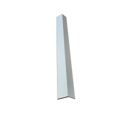 Profile aluminiu tip coltar treapta Ersin 2020, alb, 20x20mmx300cm, set 5 buc, cod 42220