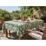 Fata de masa din material textil, imitatie frunze verzi, 50% bumbac 50% poliester, 140x180 cm, Davo Pro Drill Monstera Clasic
