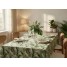 Fata de masa din material textil, imitatie frunze verzi, 50% bumbac 50% poliester, 140x180 cm, Davo Pro Drill Monstera Clasic