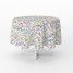 Fata de masa musama rotunda, model floral, 160cm, multicolor, PVC, Dolce Vita
