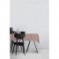 Fata de masa musama, 120cmx160cm, model carouri rosii, bej, PVC, Gemitex