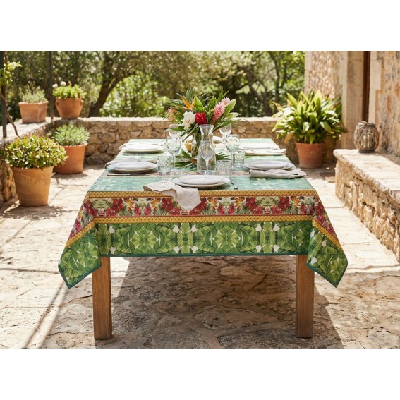 Fata masa musama, 140x180cm, exotic, multicolor, PVC, Plus, Gemitex