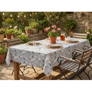 Fata masa musama, 120x160cm, pasari si flori, multicolor, PVC, Promo, Gemitex 