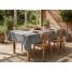 Fata masa musama, 140cmx20m, imitatie textil, gri, PVC, Gemitex
