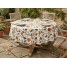 Fata de masa musama rotunda, ciuperci, 140cm, multicolor, PVC, Dolce Vita