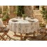 Fata de masa musama rotunda, gaste, 140cm, multicolor, PVC, Dolce Vita