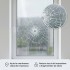 Folie securizare geam, autoadeziva, transparent, 92cmx2m, Windhager, Splinter