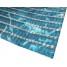 Covorase baie antiderapante, set 2 buc, 48x80cm + 48x48cm, model delfini, 3D, albastru, spuma PVC, Dolphin