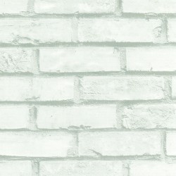 Autocolant Gekkofix imitatie caramizi, alb, 45cmx2m