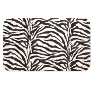 Covor universal Africa Zebra Gemitex, alb/negru 67cmx150cm, Cod 40053