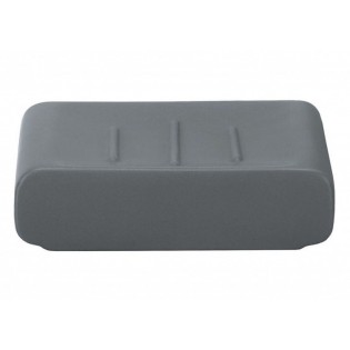 Savoniera ceramica, gri antracit, 11.1x2.9cm , Cubic, Kleine Wolke