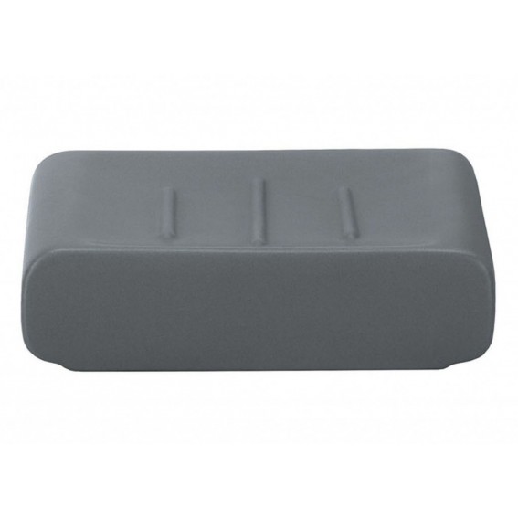 Savoniera ceramica, gri antracit, 11.1x2.9cm , Cubic, Kleine Wolke