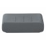 Savoniera ceramica, gri antracit, 11.1x2.9cm , Cubic, Kleine Wolke
