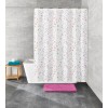 Perdea dus confetti, 180x200cm, multicolor, plastic ecologic, Confetti