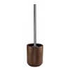 Perie WC, maro inchis, ceramica, Bow