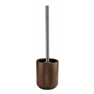 Perie WC, maro inchis, ceramica, Bow