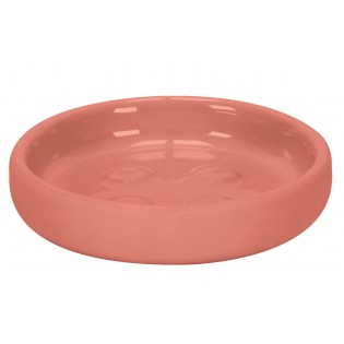 Savoniera, ceramica cu invelis cauciucat, corai, Eclipse