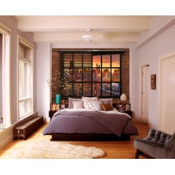 Fototapet fereastra, Brooklyn Brick, Komar, model peisaj New York, multicolor, adeziv inlcus, 368x254cm