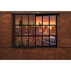 Fototapet Brooklyn Brick, Komar, model peisaj New York, multicolor, adeziv inlcus, 368x254cm