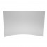 Protectie parchet scaun birou, semitransparent, plastic cu aspect sablat, dreptunghiular, 120cmx90cmx1.7mm