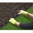 Delimitator gazon, polipropilena reciclata, negru, 100x7x5cm, set 4 bucati + 10 seturi cuie prindere