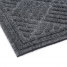 Covoras intrare antiderapant, 45x75cm, gri, cauciuc reciclat, Contours Parquet
