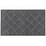 Covoras intrare antiderapant, 45x75cm, gri, cauciuc reciclat, Contours Parquet