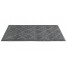 Covoras intrare antiderapant, 45x75cm, gri, cauciuc reciclat, Contours Parquet