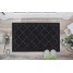 Covoras intrare antiderapant, 45x75cm, gri antracit, cauciuc reciclat, Contours Parquet