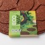Pas japonez, 45.8x45.8x1.8 cm, reversibil, rotund, frunze maro roscat, cauciuc reciclat