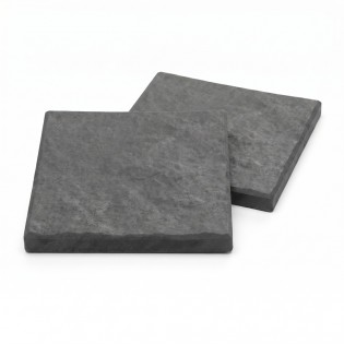 Pavela cauciuc si polipropilena reciclate, 30x30x3cm, gri antracit, imitatie piatra