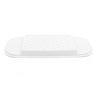 Perna cada 30x13.5cm, cu ventuze, alb