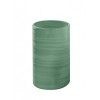 Suport periute de dinti ceramica, verde salvie, 6.5x10.8cm, Sahara