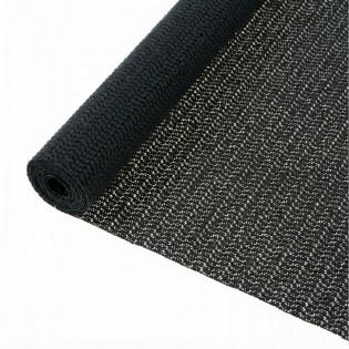 Protectie sertar, 50x150cm, antiderapant, negru, poliester, Mega-stop