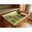 Protectie sertar, 50x150cm, antiderapant, verde, poliester, Mega-stop