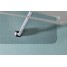 Protectie pardoseala pentru scaun de birou, mocheta si covor, Duragrip Meta, PET, cu zimti de ancorare, transparenta, 90 x 120 cm