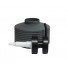 Dozator sapun lichid gri antracit, cauciuc, capacitate 320ml, Tara Rubber