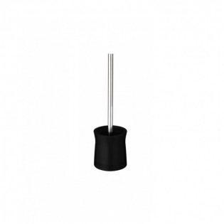 Perie WC, Ridder, negru lucios, plastic acrilic, 2103410, Disco 
