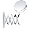 Oglinda cosmetica cu brat flexibil, Ridder, crom, marire de pana la 2 ori, diametru 16 cm, Jannin