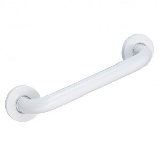 Maner sprijin pentru iesire din cada, Ridder, aluminiu, alb, mat, sustine maxim 110 kg, A00130101, Sam S